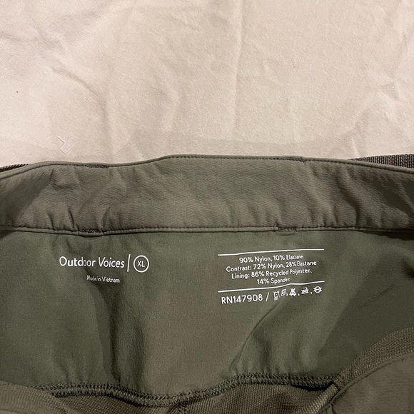 Outdoor Voices Zipoff Pants - Picture 5 of 8